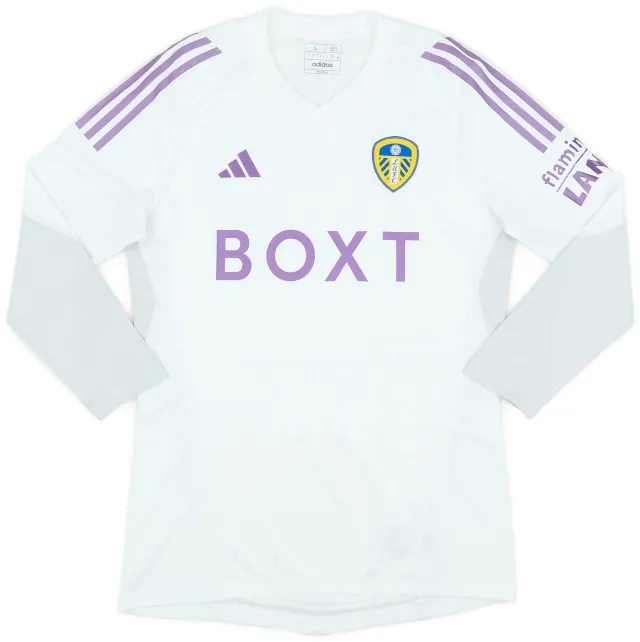 adidas 2023-24 Leeds United Player Issue GK Third Shirt - As New - (L)