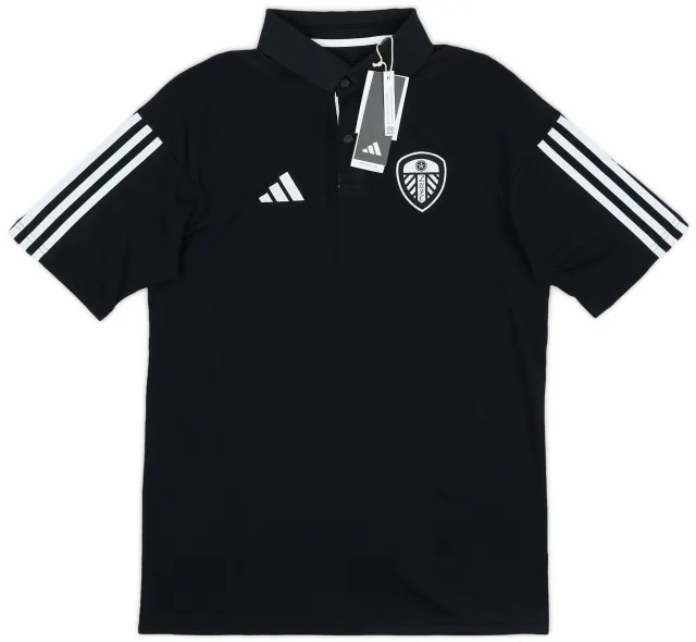 2023-24 Leeds United adidas Polo T-Shirt (XS)