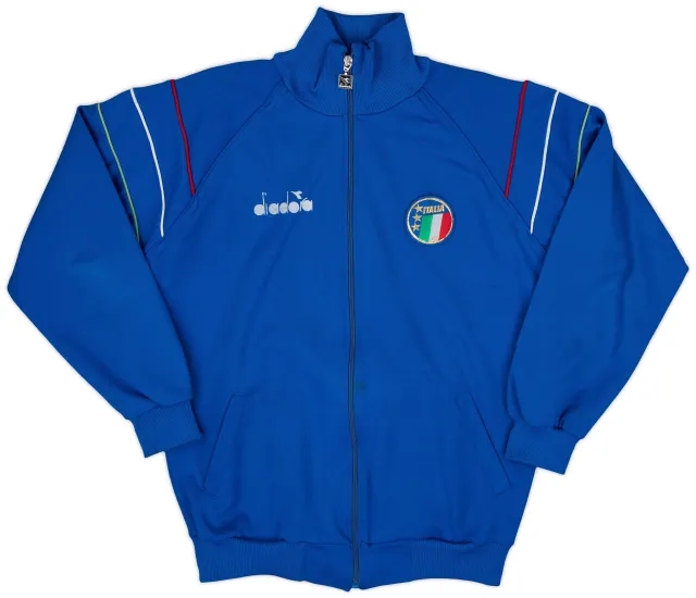 1986 Italy Diadora Track Jacket - 8/10 - (XL)