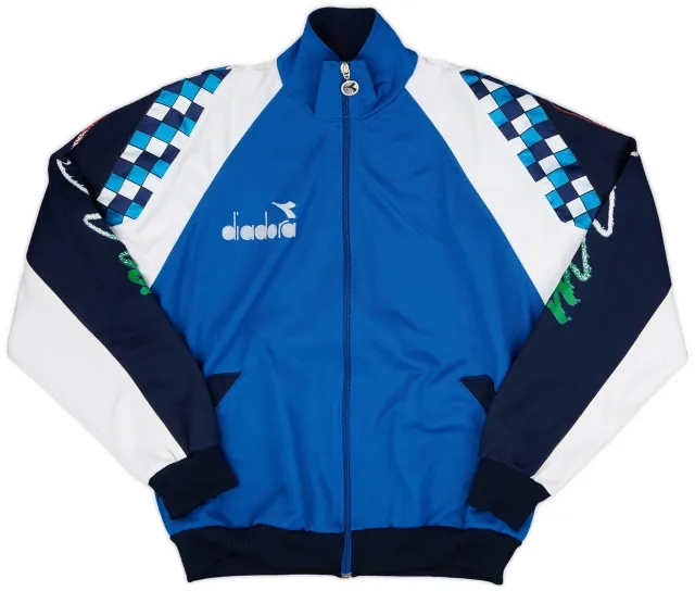 1990 Diadora Track Jacket (Italy) - 9/10 - (L)