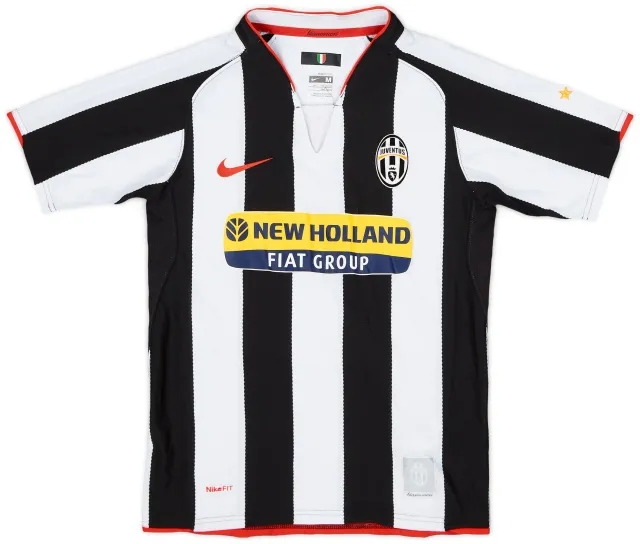 Nike 2007-08 Juventus Home Shirt - 8/10 - (M.Boys)