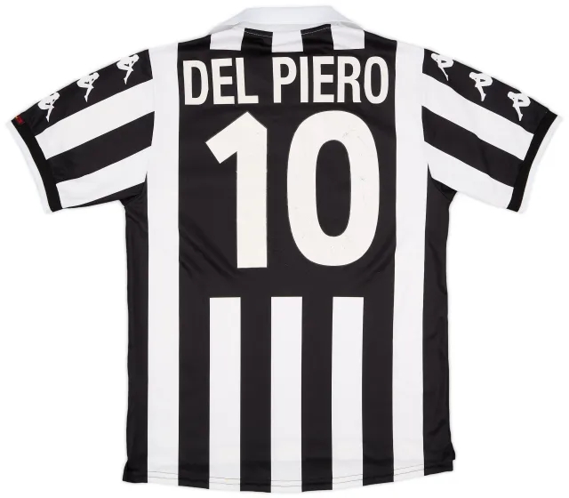 Kappa 1999-00 Juventus Home Shirt Del Piero #10 - 5/10 - (S)
