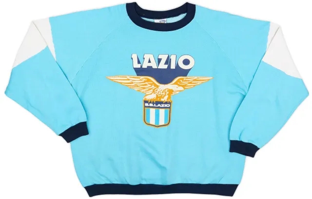 Hoodies/Sweat Tops 1990-91 Lazio Le Felpe dei Grandi Club Sweat Top - 6/10 - (L)