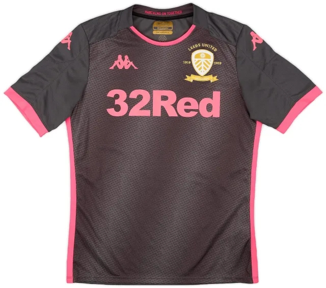 Kappa 2019-20 Leeds United Away Shirt - 8/10 - (S)