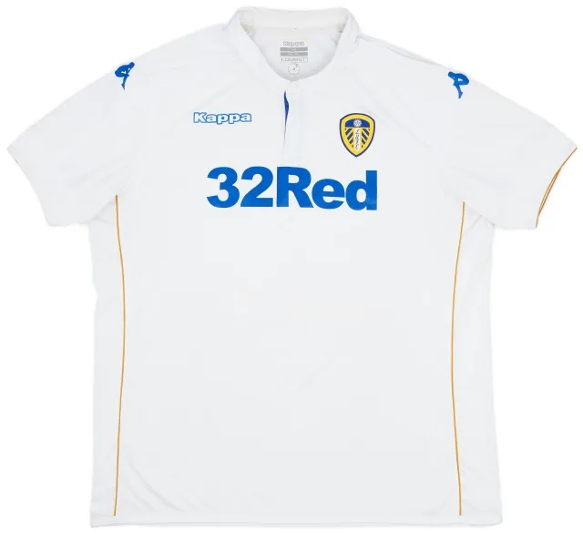 Kappa 2016-17 Leeds United Home Shirt - 6/10 - (4XL)