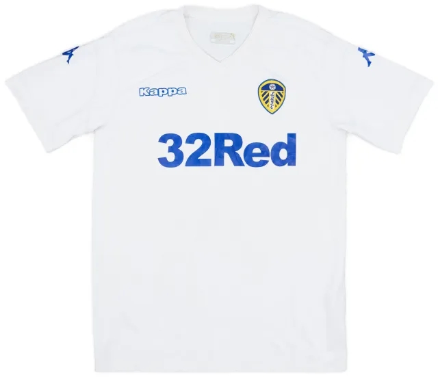 Kappa 2018-19 Leeds United Home Shirt - 6/10 - (M)