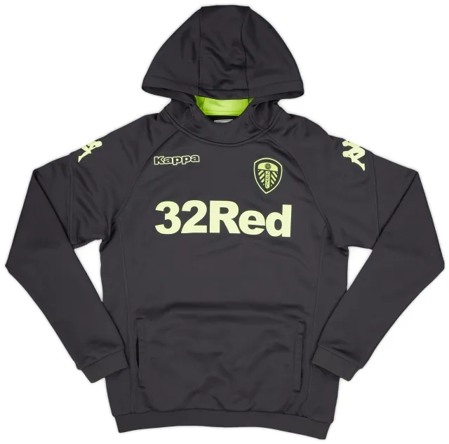 2016-17 Leeds Kappa Hooded Sweat Top - 9/10 - (S)