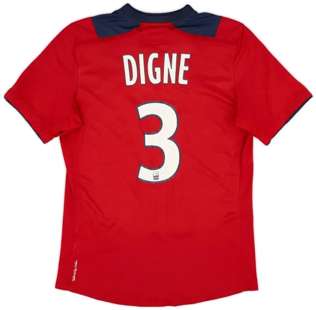 Umbro 2012-13 Lille Home Shirt Digne #3 - 5/10 - (M)