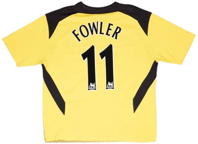 Reebok 2004-06 Liverpool Away Shirt Fowler #11 - 7/10 - (XL)