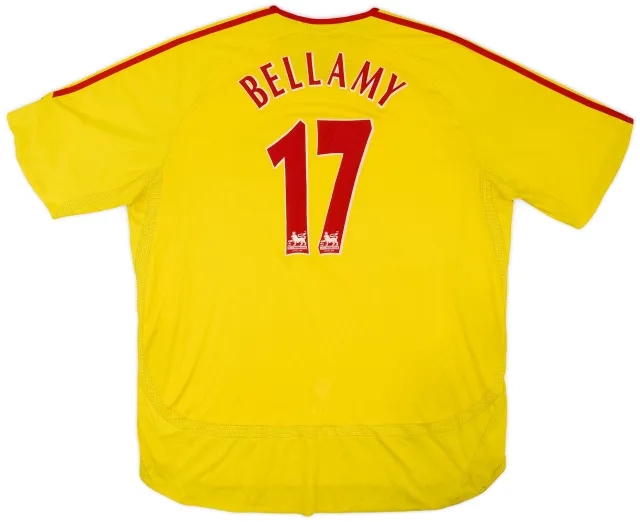 adidas 2006-07 Liverpool Away Shirt Bellamy #17 - 6/10 - (XXL)