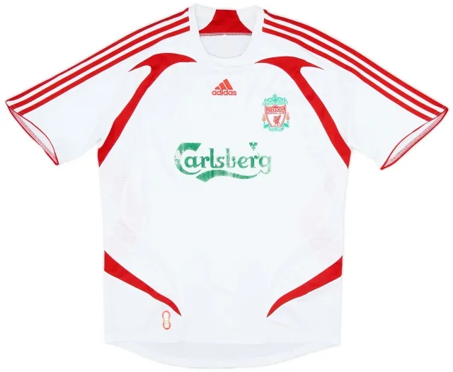 adidas 2007-08 Liverpool Away Shirt - 5/10 - (M)