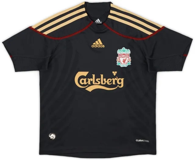 adidas 2009-10 Liverpool Away Shirt - 9/10 - (7-8 Years)