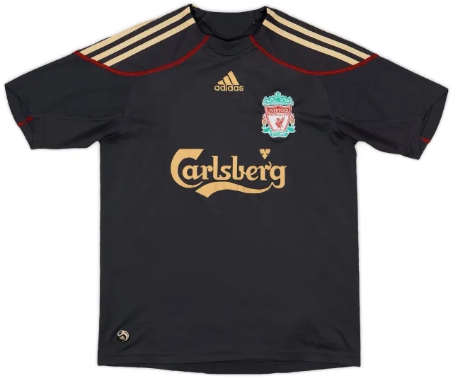 adidas 2009-10 Liverpool Away Shirt - 7/10 - (XL.Boys)
