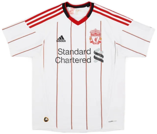 adidas 2010-11 Liverpool Away Shirt - 5/10 - (L.Boys)