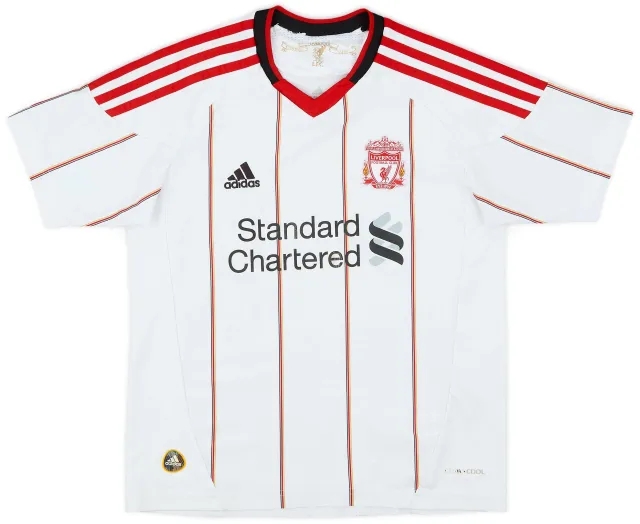 adidas 2010-11 Liverpool Away Shirt - 6/10 - (S.Boys)