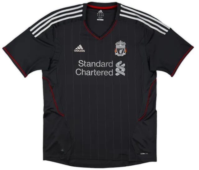 adidas 2011-12 Liverpool Away Shirt - 5/10 - (XL)