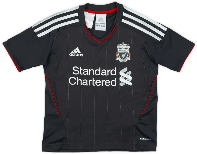 adidas 2011-12 Liverpool Away Shirt - 7/10 - (5-6 Years)