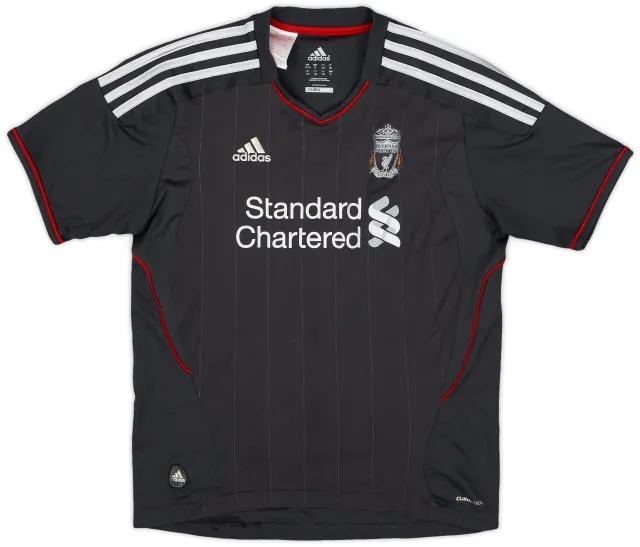 adidas 2011-12 Liverpool Away Shirt - 5/10 - (M.Boys)