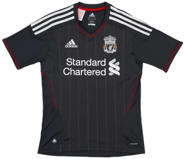 adidas 2011-12 Liverpool Away Shirt - 9/10 - (L.Boys)