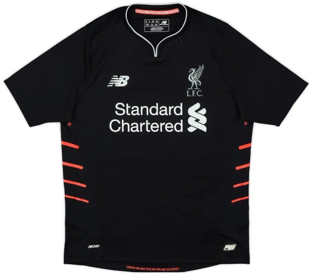 NewBalance 2016-17 Liverpool Away Shirt - 9/10 - (L.Boys)