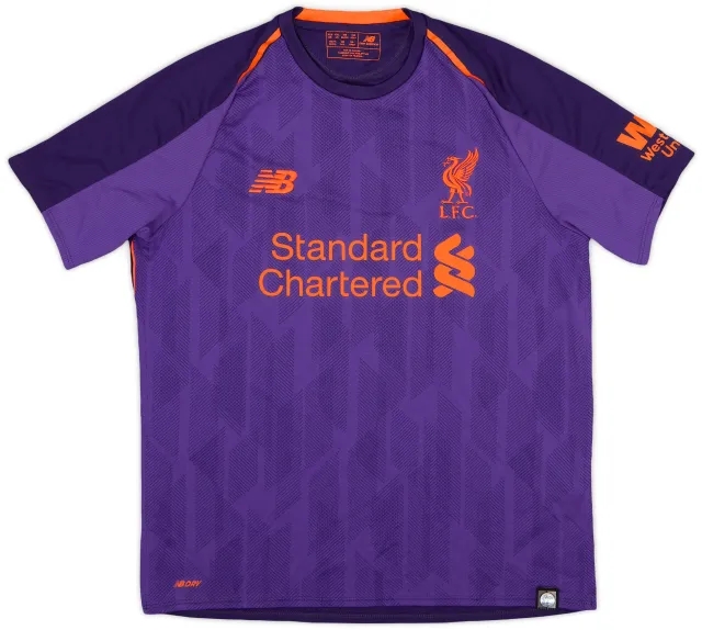 NewBalance 2018-19 Liverpool Away Shirt - 10/10 - (XL.Boys)
