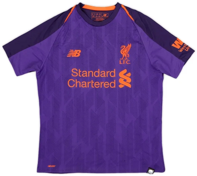NewBalance 2018-19 Liverpool Away Shirt - 7/10 - (L.Boys)