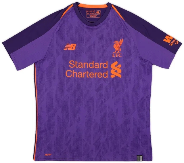 NewBalance 2018-19 Liverpool Away Shirt - 10/10 - (XL.Boys)