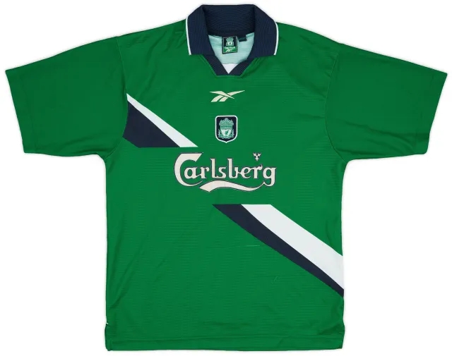Reebok 1999-00 Liverpool Away Shirt #11 - 6/10 - (S)