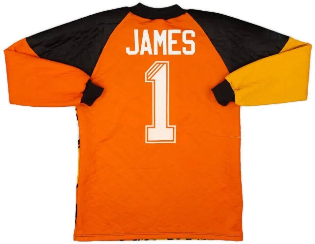 adidas 1995-96 Liverpool GK Shirt James #1 - 8/10 - (S)