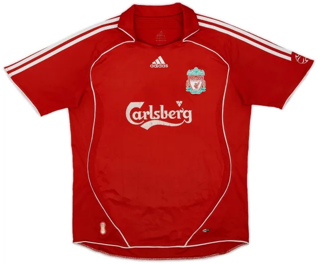 adidas 2006-08 Liverpool Home Shirt - 5/10 - (L)