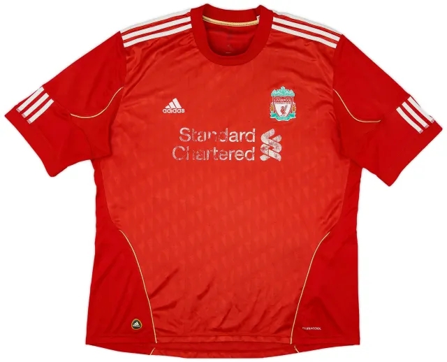 adidas 2010-12 Liverpool Home Shirt - 4/10 - (XXL)
