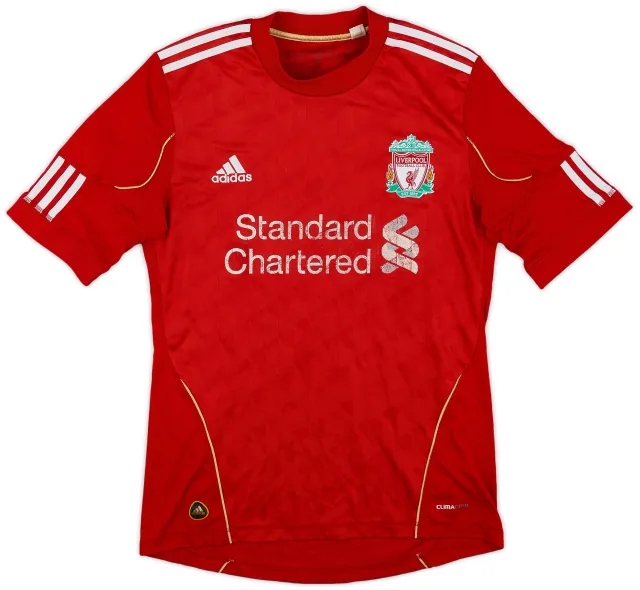 adidas 2010-12 Liverpool Home Shirt - 5/10 - (S)