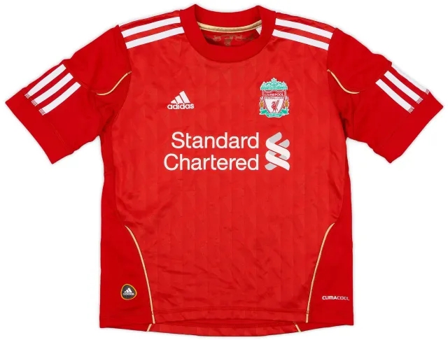 adidas 2010-12 Liverpool Home Shirt - 8/10 - (7-8 Years)
