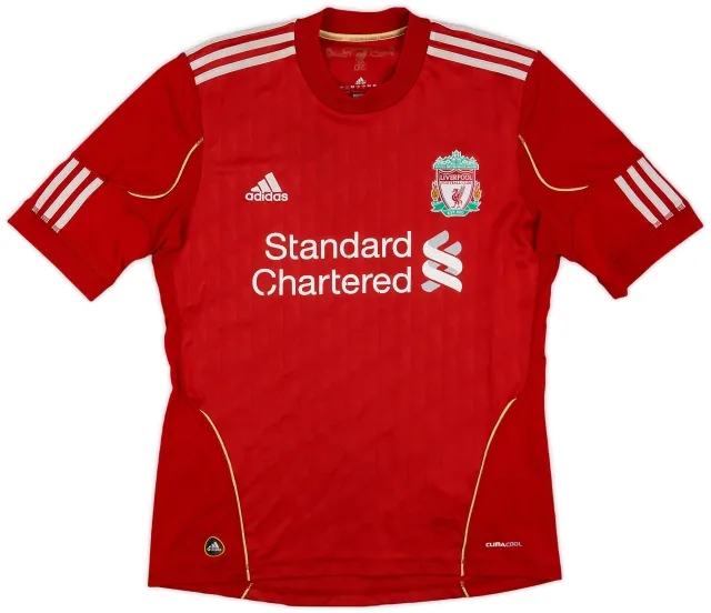 adidas 2010-12 Liverpool Home Shirt - 5/10 - (S)