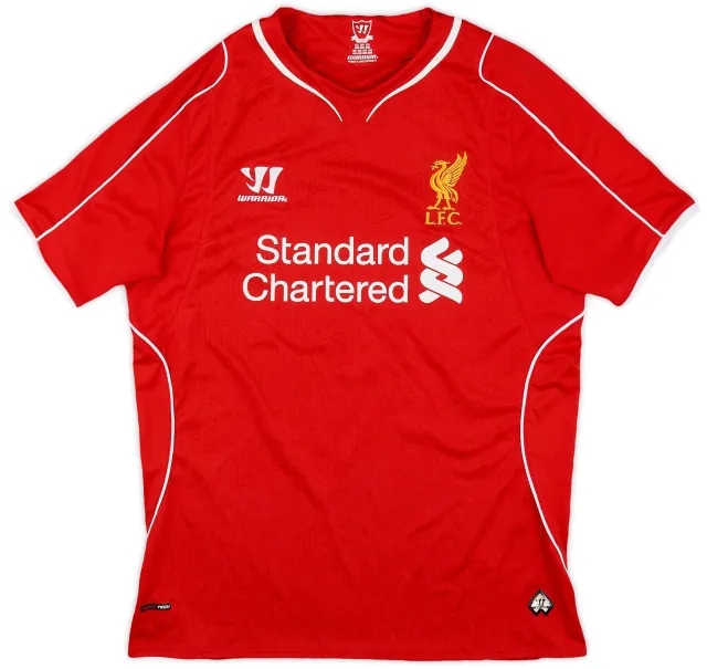 2014-15 Liverpool Home Shirt - 8/10 - (XL.Boys)