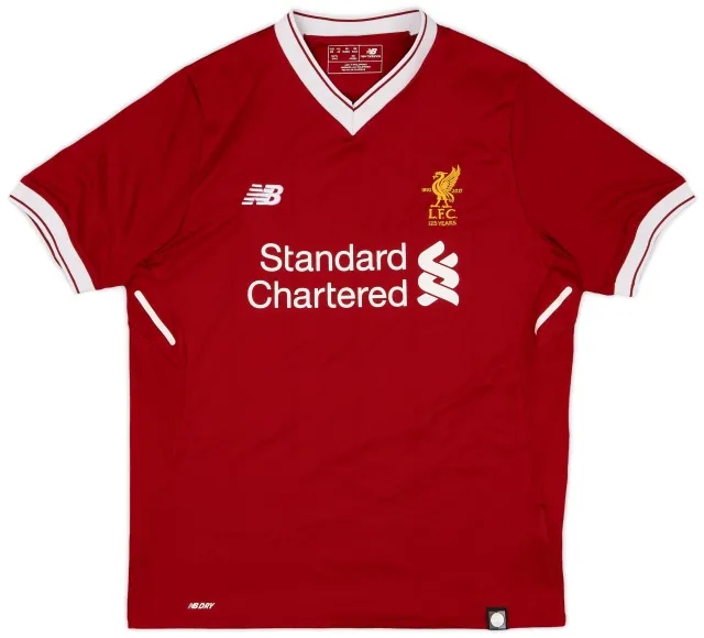 NewBalance 2017-18 Liverpool 125 Years Home Shirt - 5/10 - (XL.Boys)