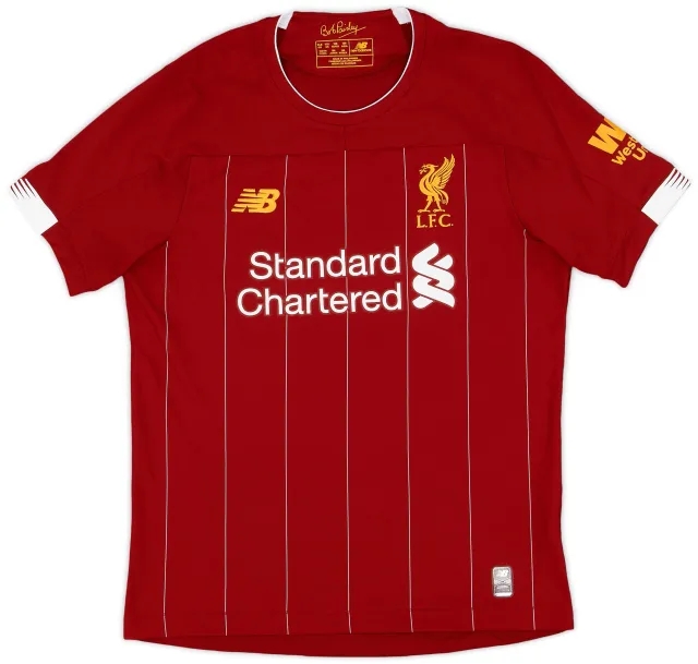 NewBalance 2019-20 Liverpool Home Shirt - 9/10 - (XL.Boys)