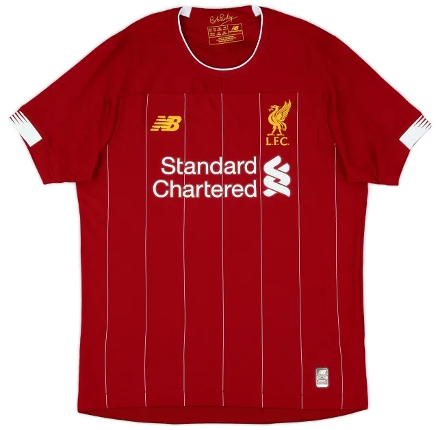 NewBalance 2019-20 Liverpool Home Shirt - 9/10 - (XL.Boys)