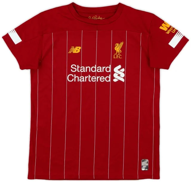 NewBalance 2019-20 Liverpool Home Shirt - 8/10 - (6-7 Years)