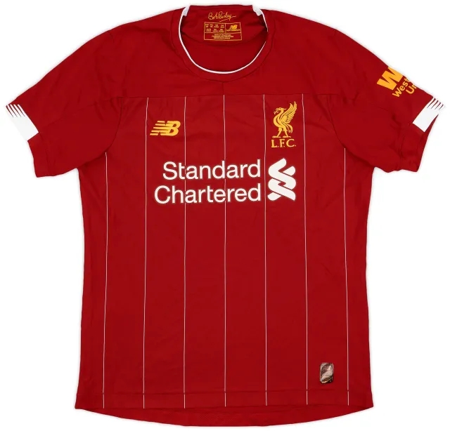 NewBalance 2019-20 Liverpool Home Shirt - 8/10 - (XL.Boys)