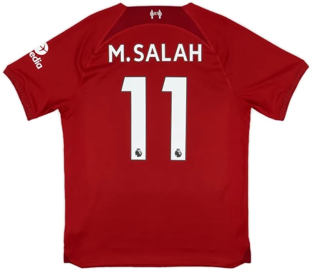 Nike 2022-23 Liverpool Home Shirt M.Salah #11 - 10/10 - (M)