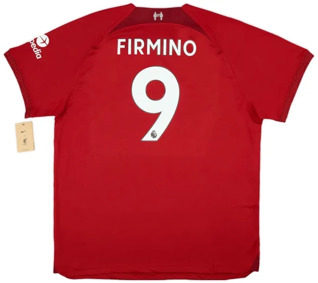 Nike 2022-23 Liverpool Home Shirt Firmino #9 (XXL)