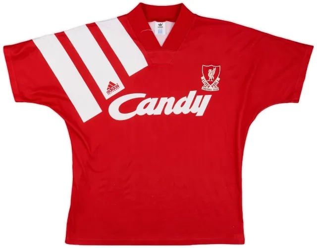 adidas 1991-92 Liverpool Home Shirt - 7/10 - (M/L)