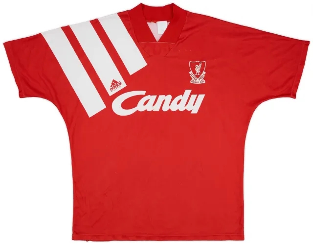 adidas 1991-92 Liverpool Home Shirt - 7/10 - (L)