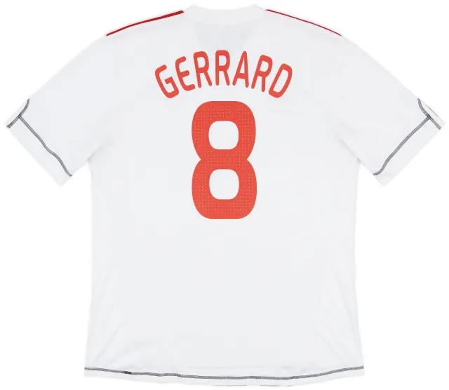 adidas 2009-10 Liverpool Third Shirt Gerrard #8 - 5/10 - (XL)