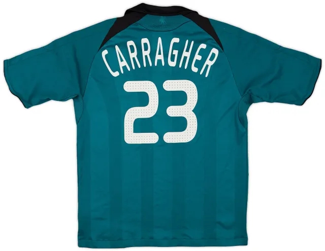 adidas 2008-09 Liverpool Third Shirt Carragher #23 - 5/10 - (M.Boys)