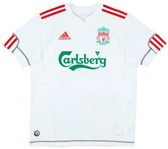 adidas 2009-10 Liverpool Third Shirt - 7/10 - (XL.Boys)