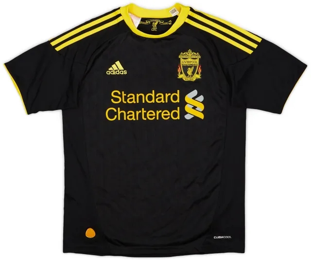 adidas 2010-11 Liverpool Third Shirt - 8/10 - (L.Boys)