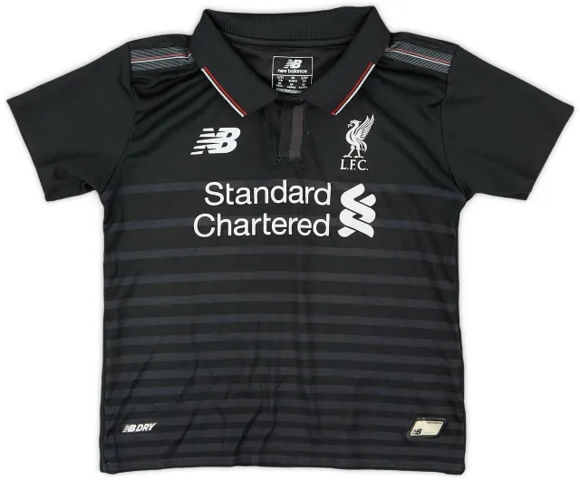 NewBalance 2015-16 Liverpool Third Shirt - 9/10 - (2-3 Years)