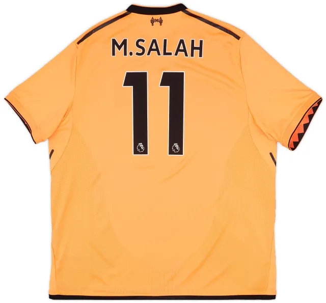 NewBalance 2017-18 Liverpool 125 Years Third Shirt M.Salah #11 - 9/10 - (XXL)